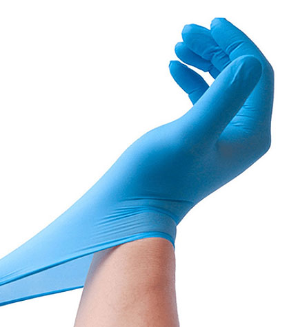 GUANTES DE NITRILO