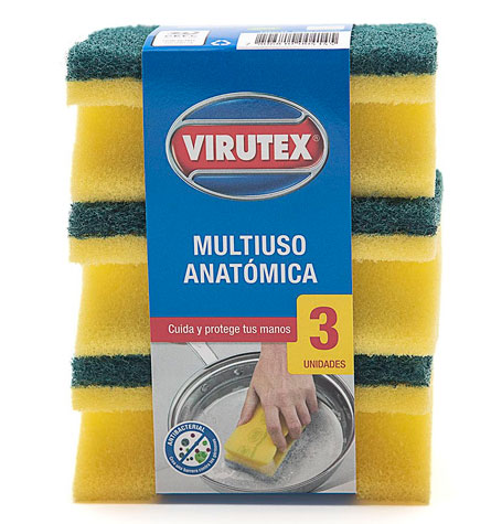 PACK ESPONJAS VIRUTEX